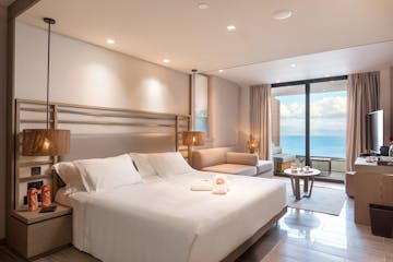 Ionian Sea View Grand room bed