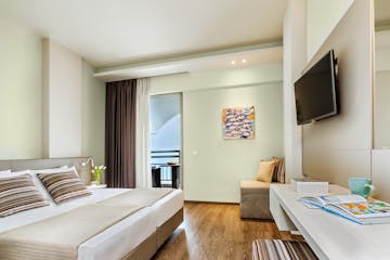 Deluxe or Premium Double Room with Sea View