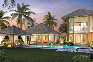Exterior night, Villa Elegance, Mythic Suites & Villas, Mauritius