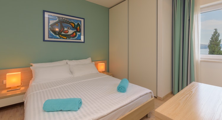 Apartament Premium z 2 sypialniami z widokiem na morze